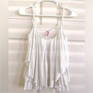 FREE PEOPLE layered swing top